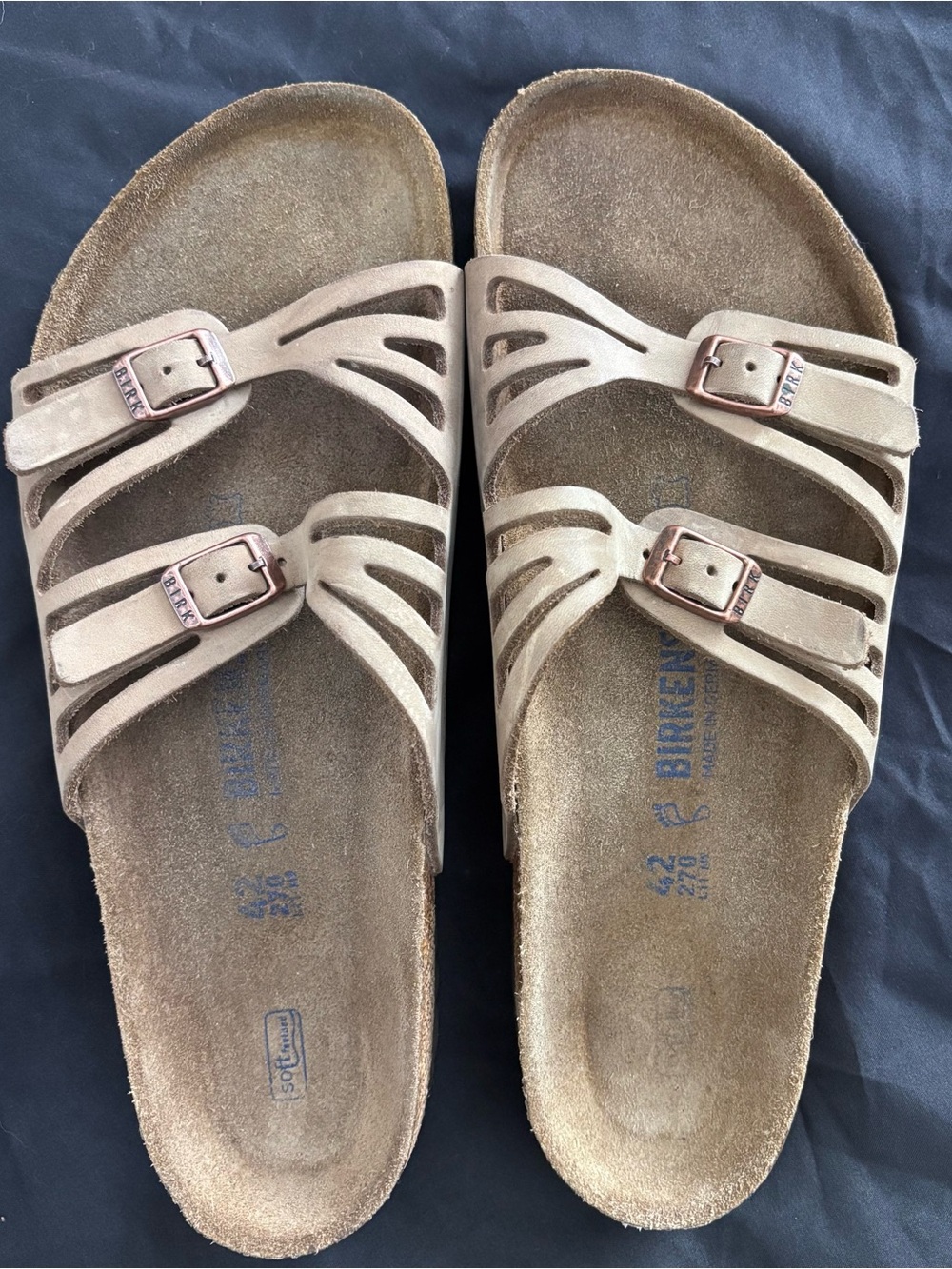 Birkenstock “Granada” Soft Foot Bed Sandals